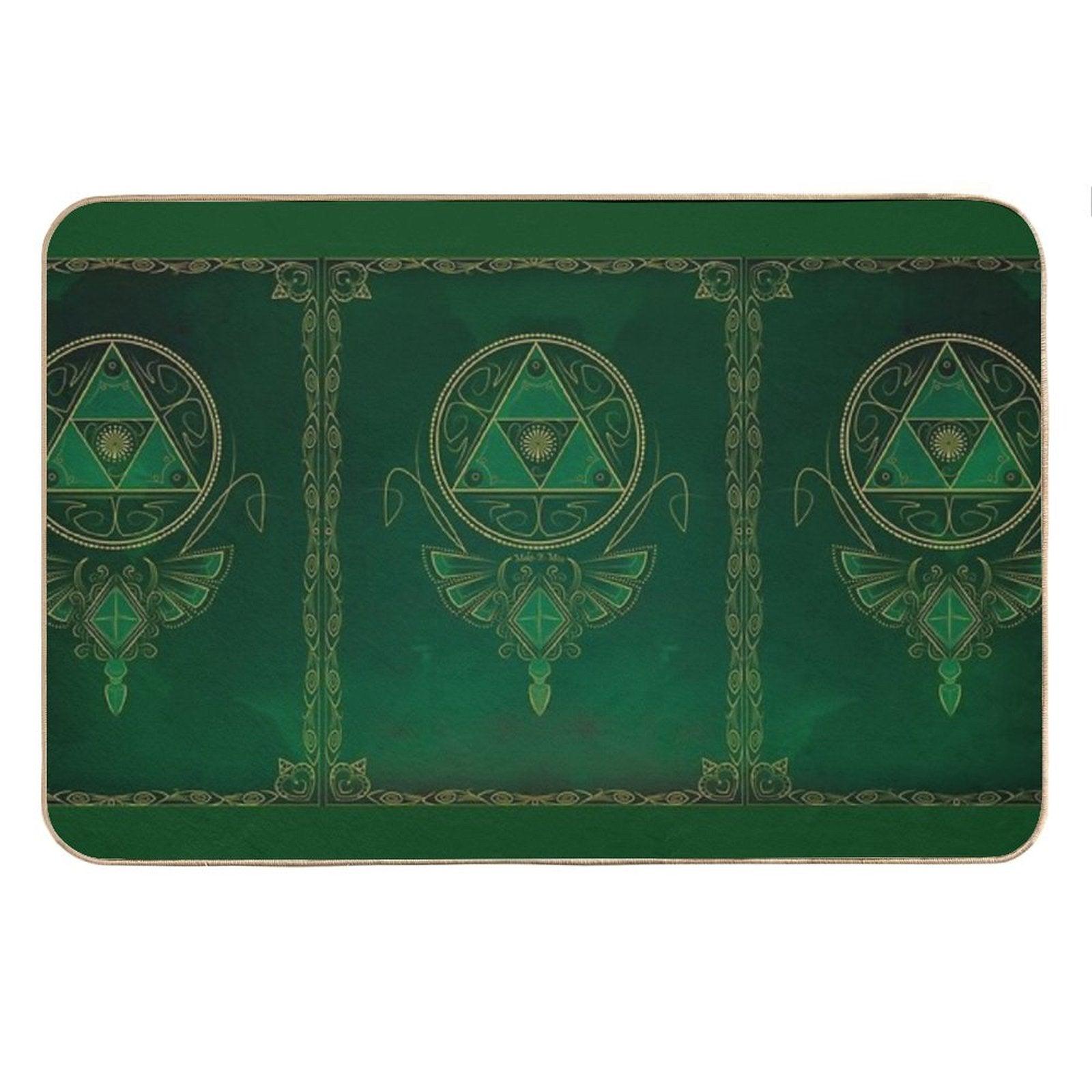~Green Courage~ Bath Mat