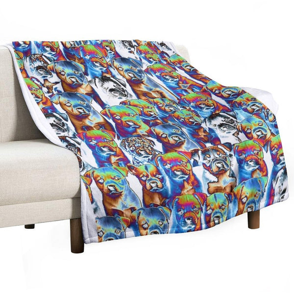 FEEL THE VIBE Easy Care Throw Blanket