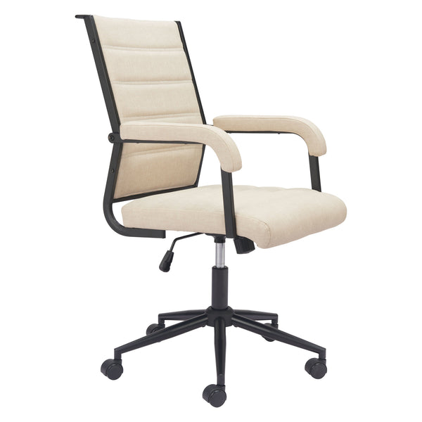 Auction Office Chair Beige