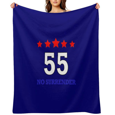 Rangers 55 T Shirt Blue Multi-functional Throw Blanket