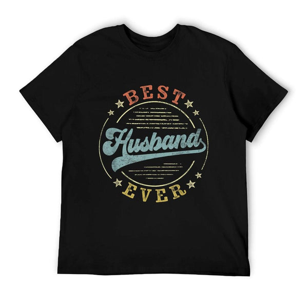 Best Husband Ever Father's Day Husband Gifts Vintage Emblem T-Shirt