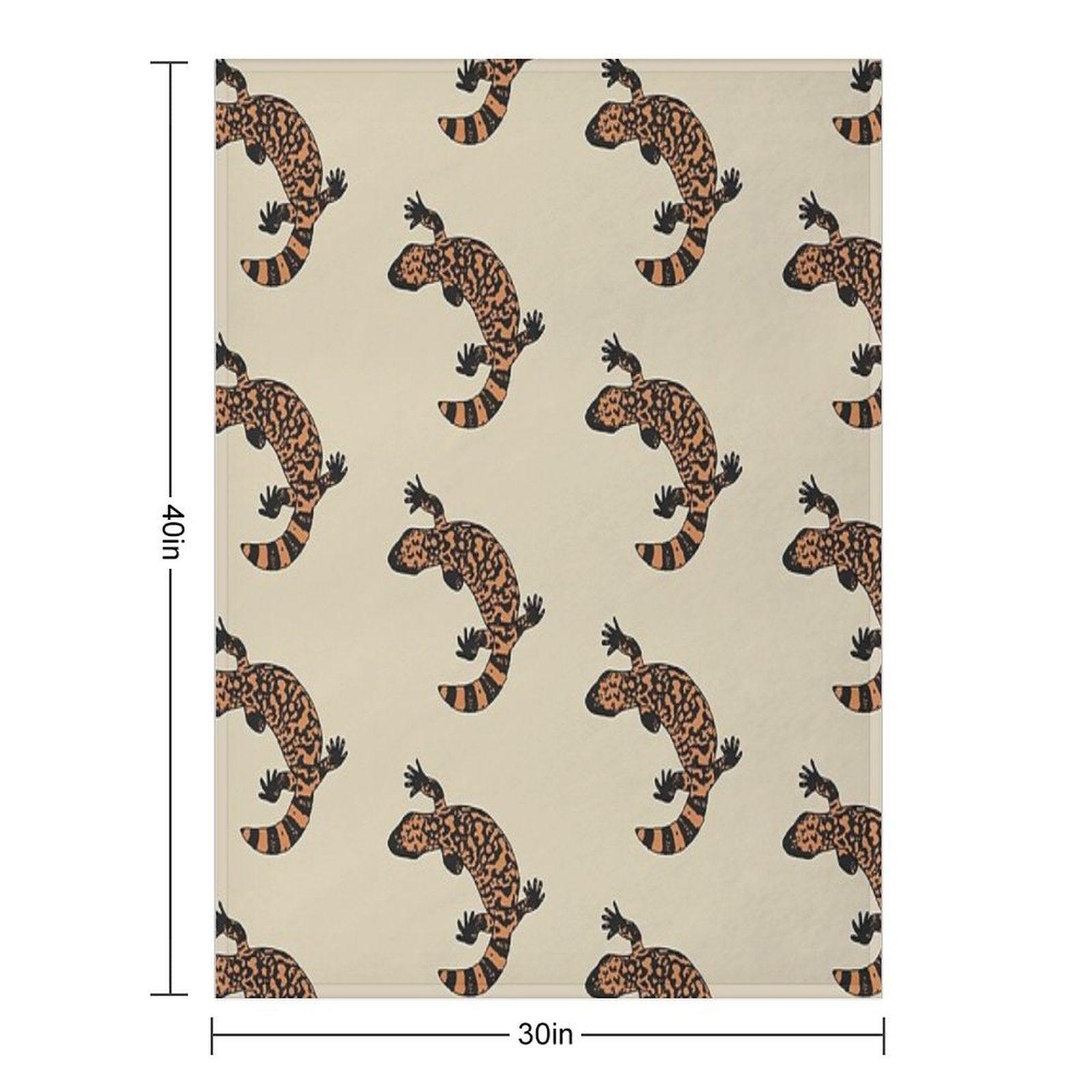 Gila Monster Throw Blanket