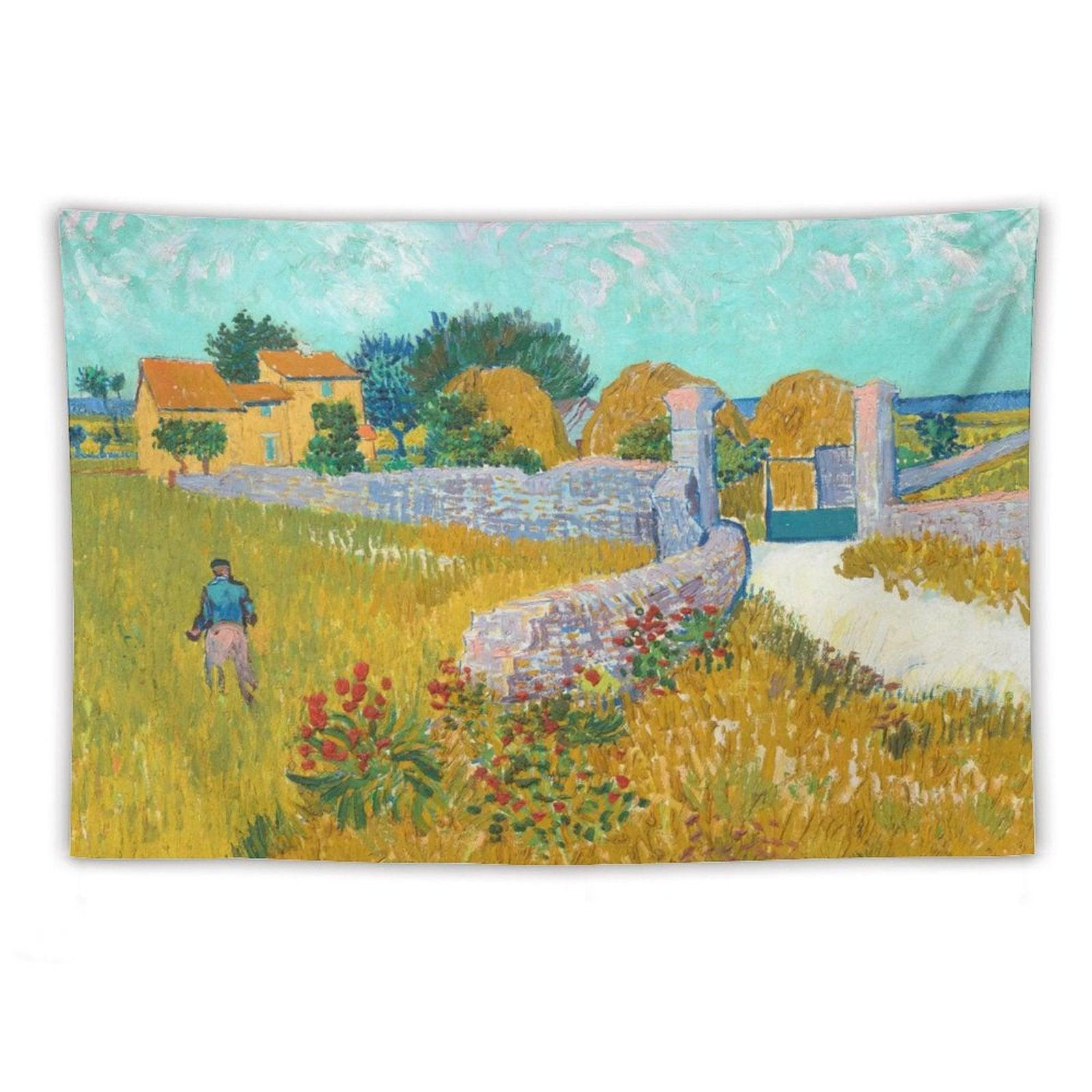 Van Gogh’s Farmhouse in Provence Tapestry