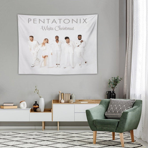 White Christmas Tapestry