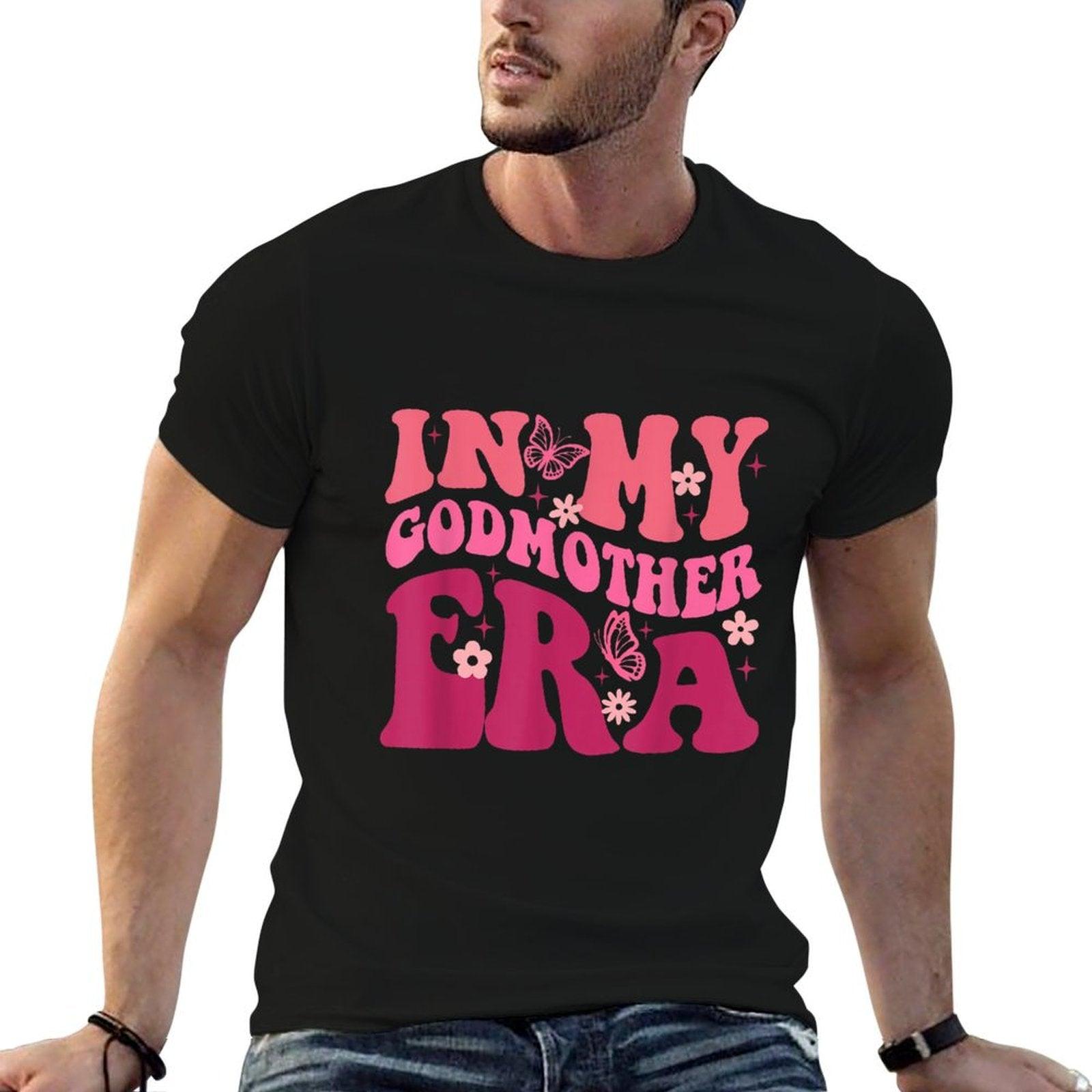 In My Godmother Era Retro Godmom Mother Proposal T-Shirt