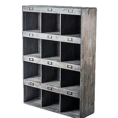 X-Large Rustic Recyced Pine Display Shelf