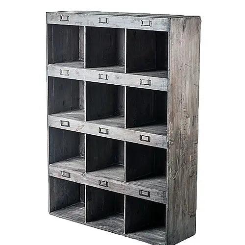 X-Large Rustic Recyced Pine Display Shelf