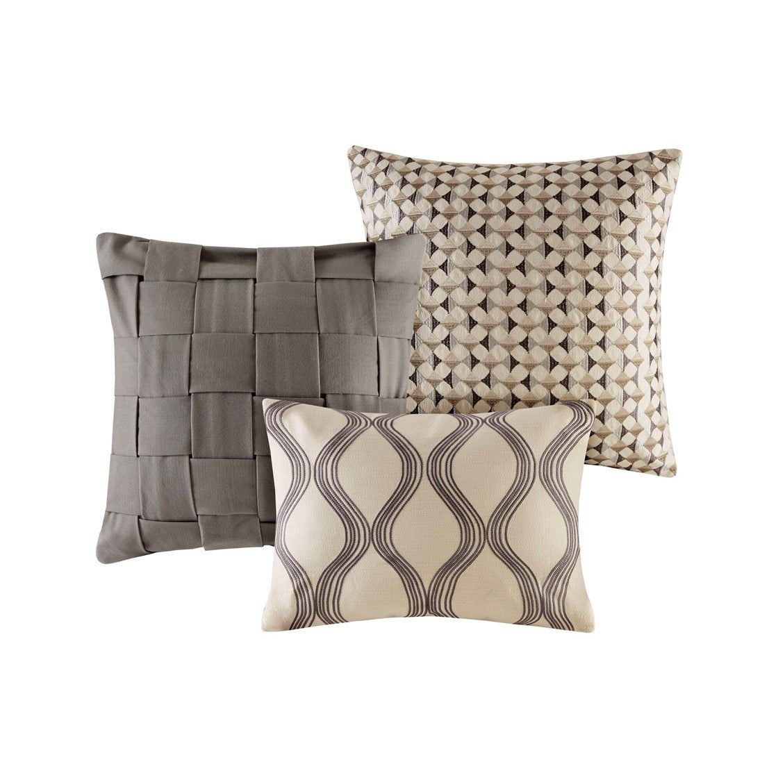 Shades of Serenity Jacquard Comforter Set by Madison Park Signature
