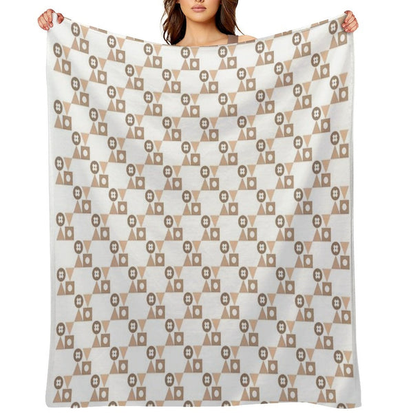 Seamless Pattern And Background Versatility Throw Blanket