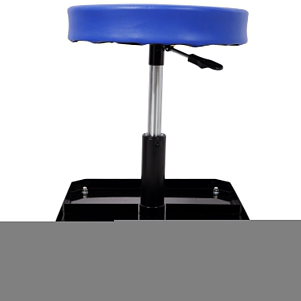 Rolling Pneumatic Creeper Garage Stool with Tool Tray