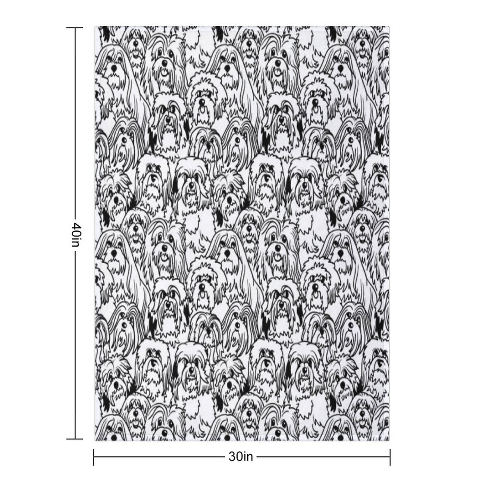 Oh Havanese Versatility Throw Blanket