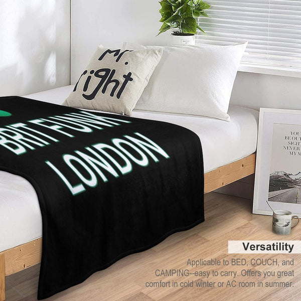 Brit Funk - London UK Anti-pilling Throw Blanket