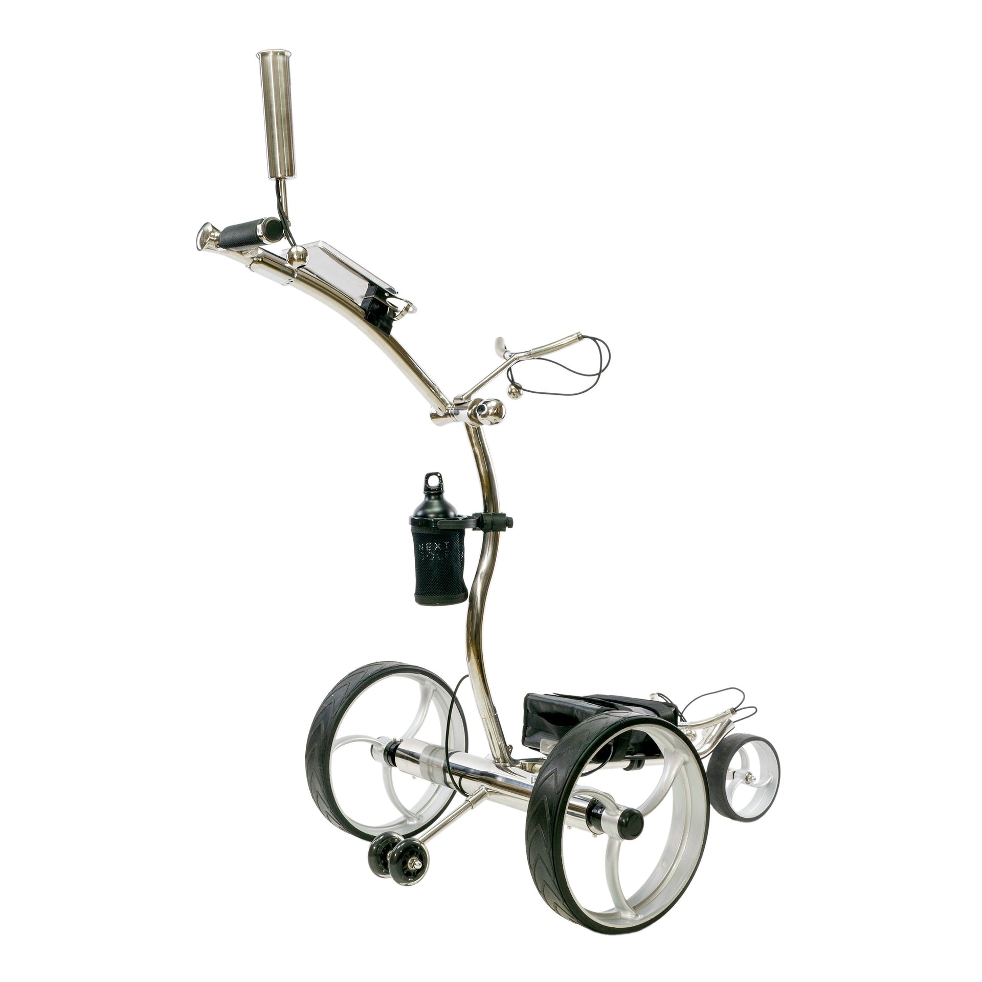 EPG eR-Pace G Luxury Remote Golf Trolley, Stainless Steel