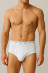 6-Pack Lee Men's Cotton Tag-Free Classic Brief - 36