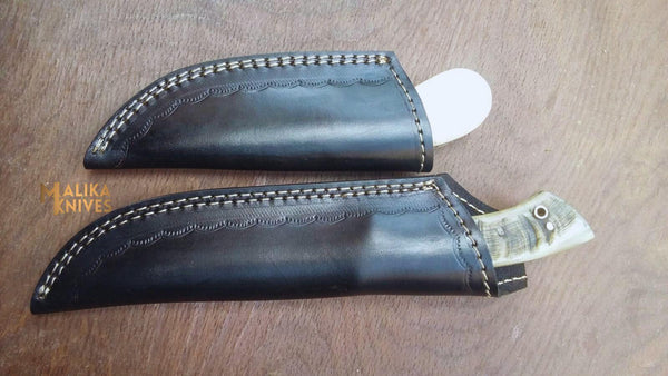 Handmade Hunting Knives Set | Camel Bone