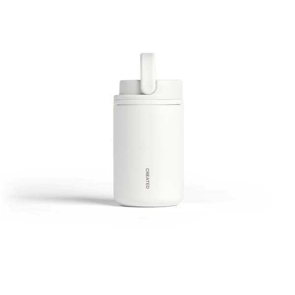 8oz Nomad Grip Tumbler - White
