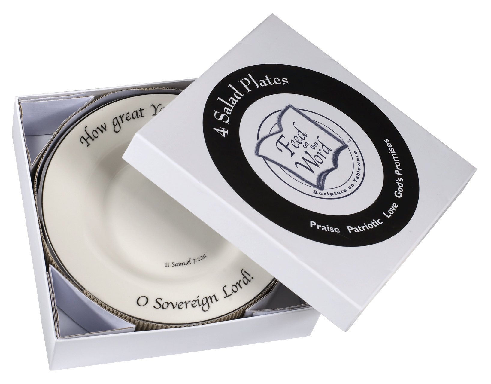 ORIGINAL Salad/Luncheon Plates - Hatbox BB