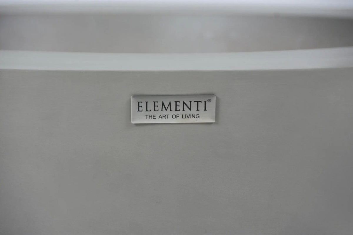 Lunar Bowl Sculptural GFRC Fire Table — Elementi