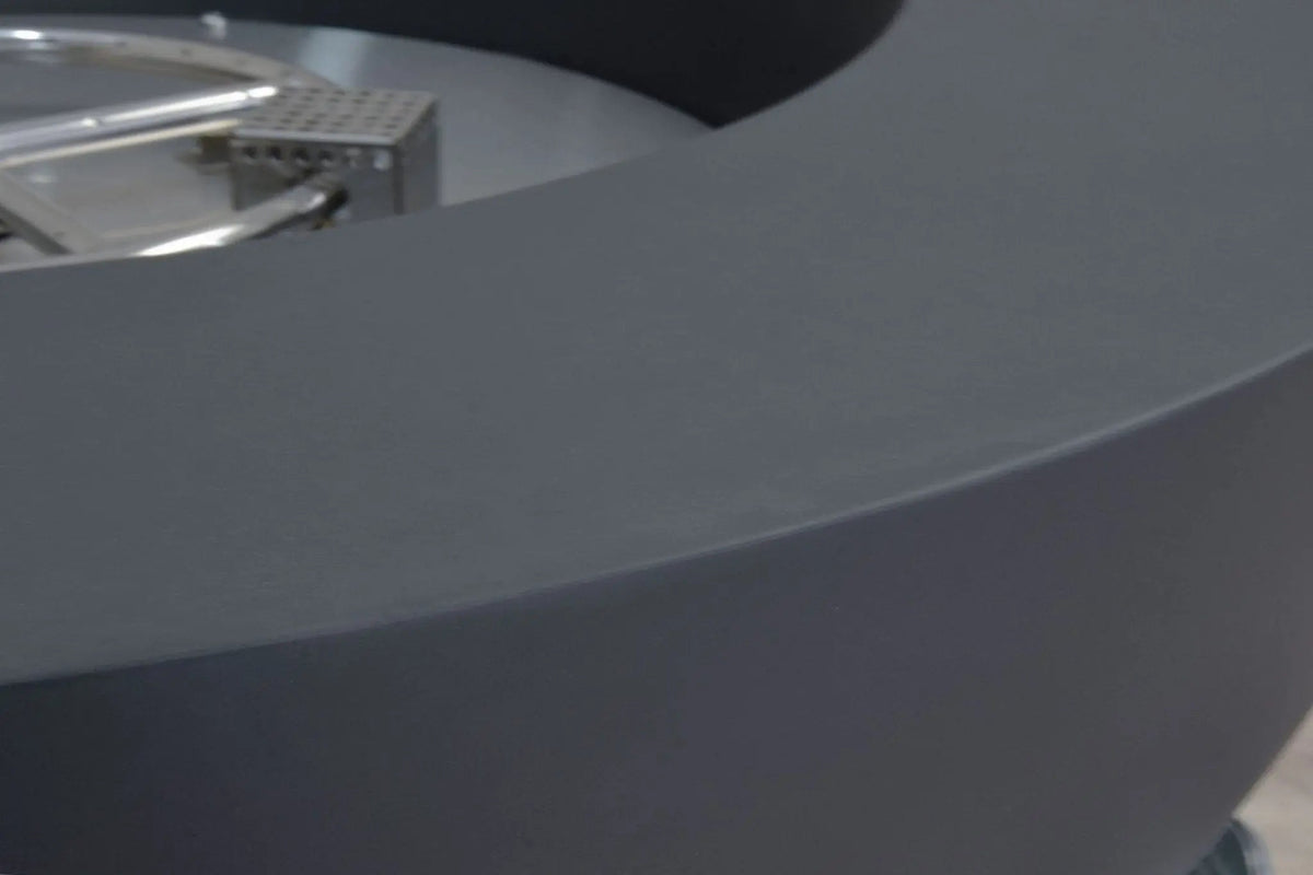Lunar Bowl Sculptural GFRC Fire Table — Elementi