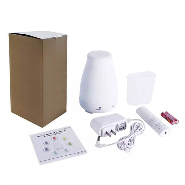 7 Color LED 200ML Ultrasonic Essential Oil Aroma Diffuser and Humidifier with Remote