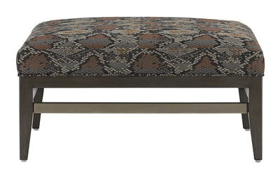 Hugo Graphite Ottoman, Luzon Onyx