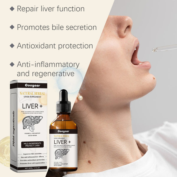 Natural Herbal Liver Supplement Body Treatment