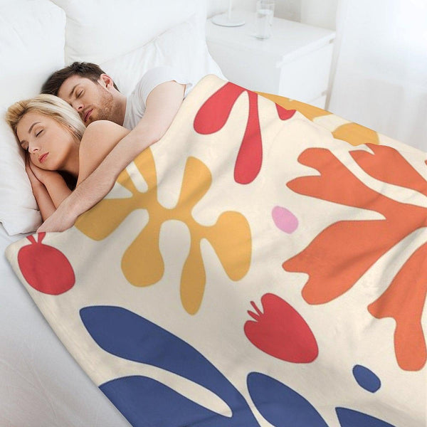 Matisse Pattern_2 Throw Blanket