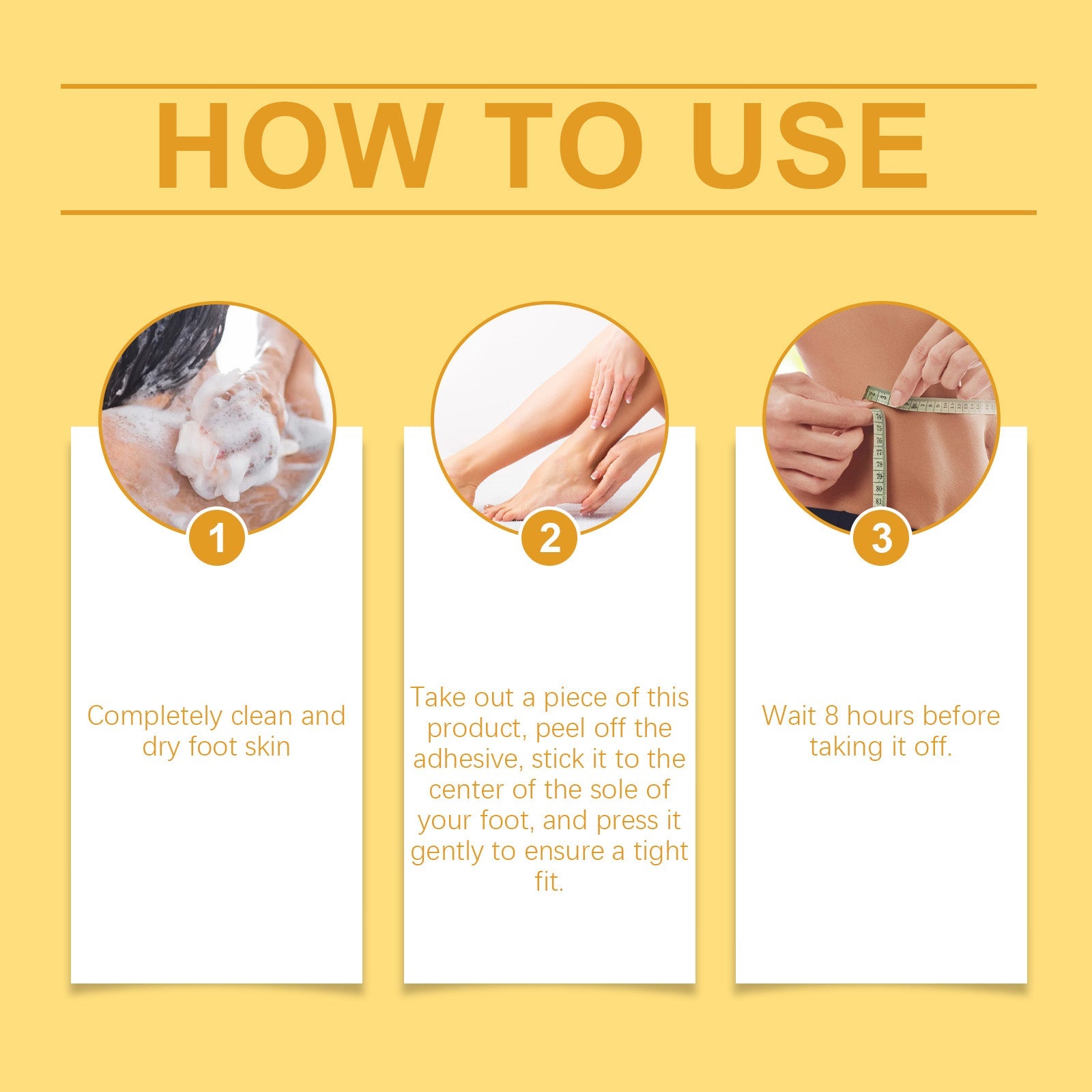 Bee Venom Foot Care Towel Gently Cleans Dry, Moisturizing And Hydrating Feet Care Towel