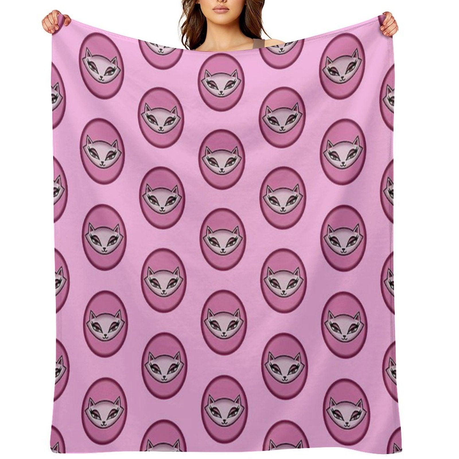 Bratz Jade Kool Kat Symbol V.4 Throw Blanket