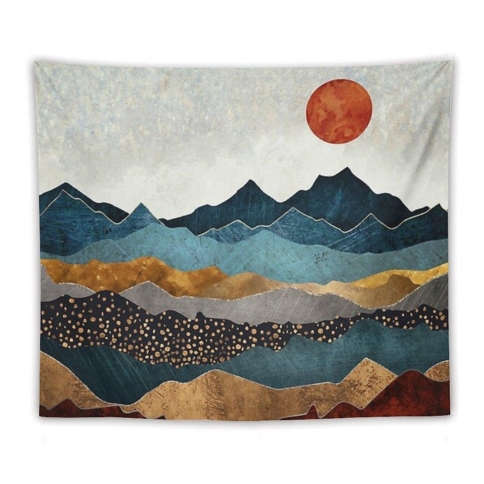 Amber Dusk Tapestry