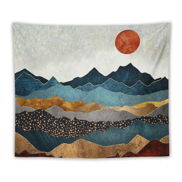 Amber Dusk Tapestry