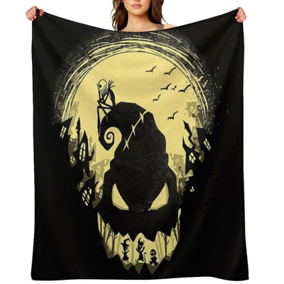 Jack's Nightmare Throw Blanket