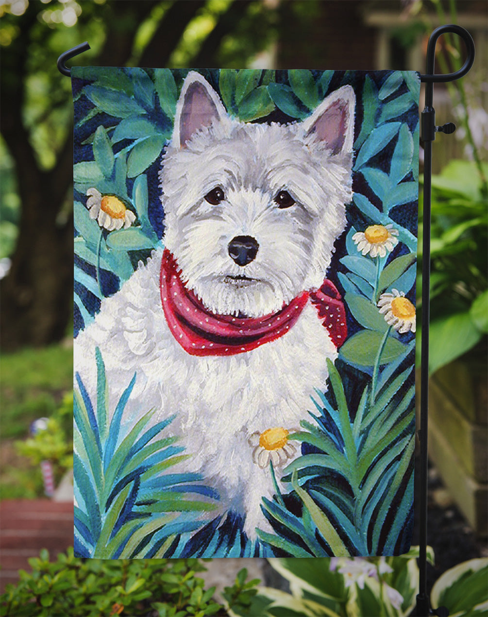 Westie Garden Flag – Decorative Outdoor Yard Flag 7066GF - Gifts for You 'n Me