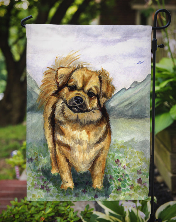 Tibetan Spaniel Garden Flag – Decorative Outdoor Yard Flag 7075GF - Gifts for You 'n Me