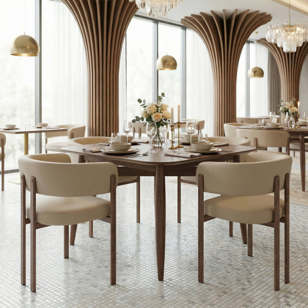 Ruge Dining Chair (Set of 2) Beige