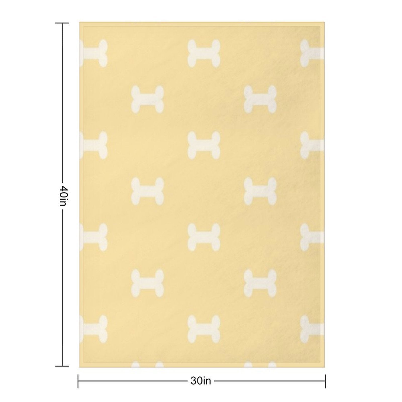 Blue Dog Bed Blanket Gift-ready Throw Blanket