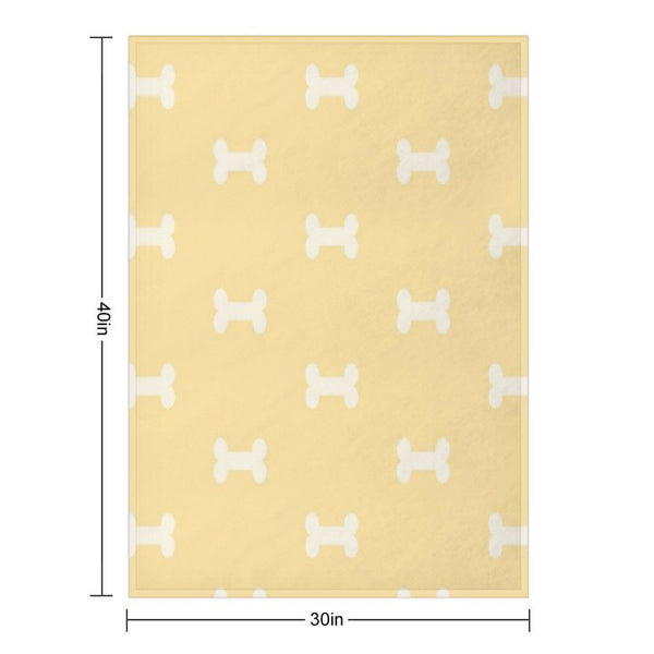 Blue Dog Bed Blanket Gift-ready Throw Blanket