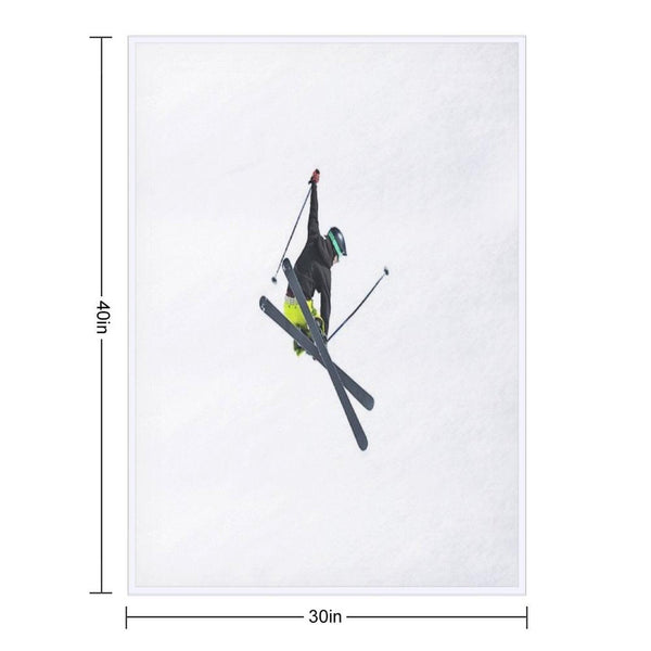 Free Rider Throw Blanket