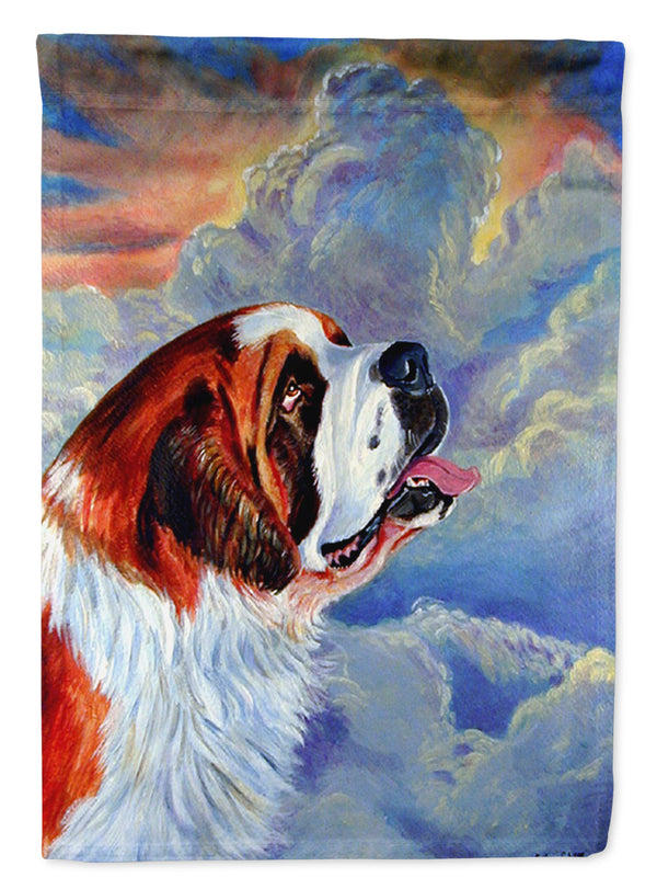 Saint Bernard Garden Flag – Decorative Outdoor Yard Flag 7085GF - Gifts for You 'n Me