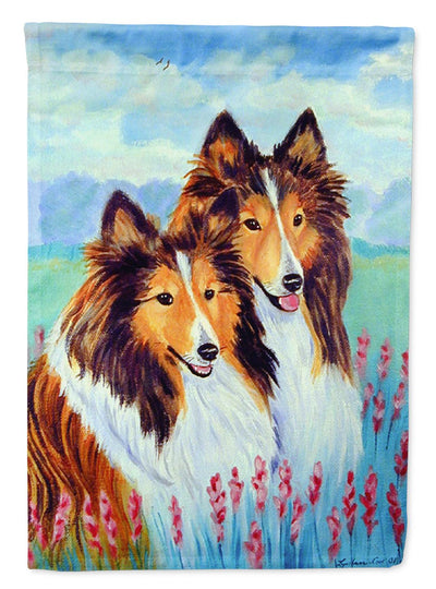 Two Sable Shelties Garden Flag – Decorative Outdoor Yard Flag