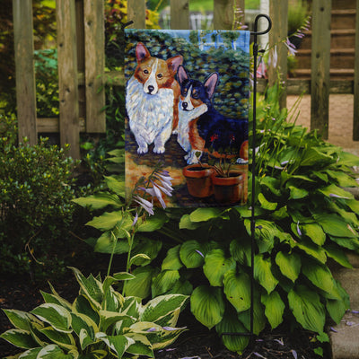 Corgi Garden Flag – Decorative Outdoor Yard Flag 7094GF