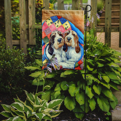 Petit Basset Griffon Vendeen PBGV Garden Flag – Decorative Outdoor Yard Flag