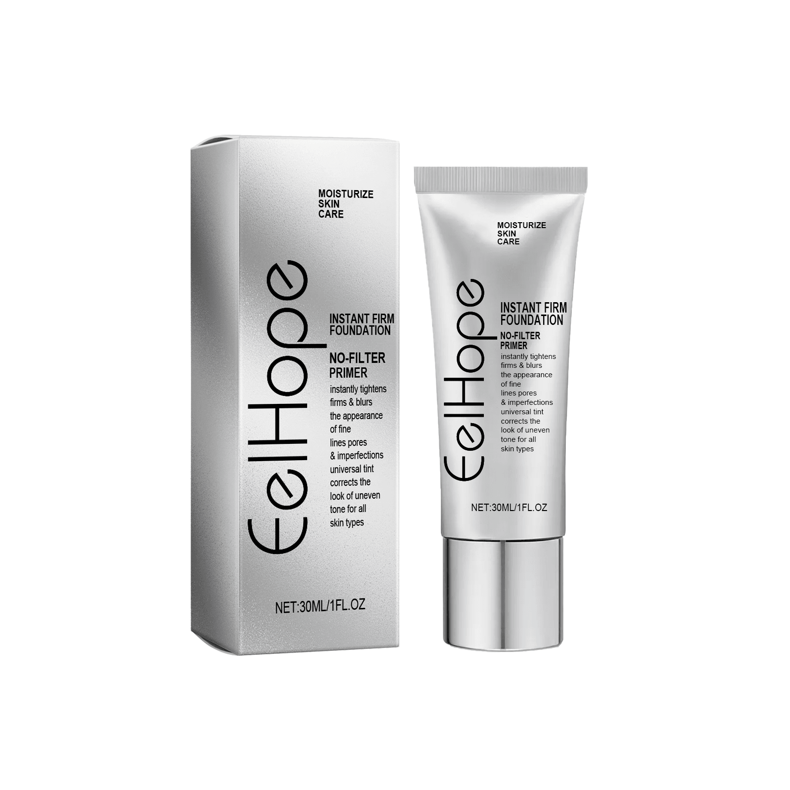 Moisture Concealer Foundation, Long-Lasting Moisturizing And Refreshing Moisturizing Light Skin Care Foundation