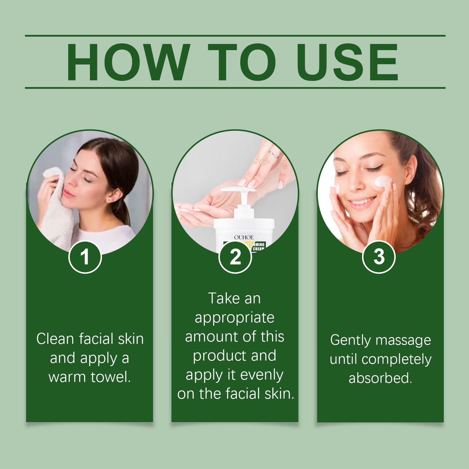 Firming And Moisturizing Anti-Wrinkle Cream, Delicate Firming And Moisturizing Moisturizing Cream Gently Care For The