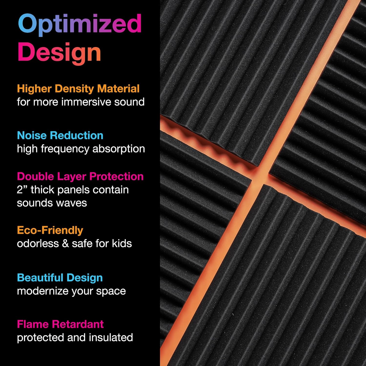 Acoustic Foam Panels 2