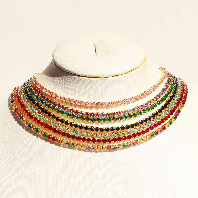 European and American hip-hop necklace popular accessories