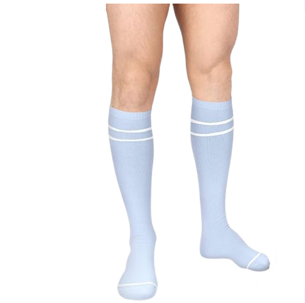 Pregnant women's elastic compression socks mid length calf socks pressure socks women's jump rope elastic cycling socks
