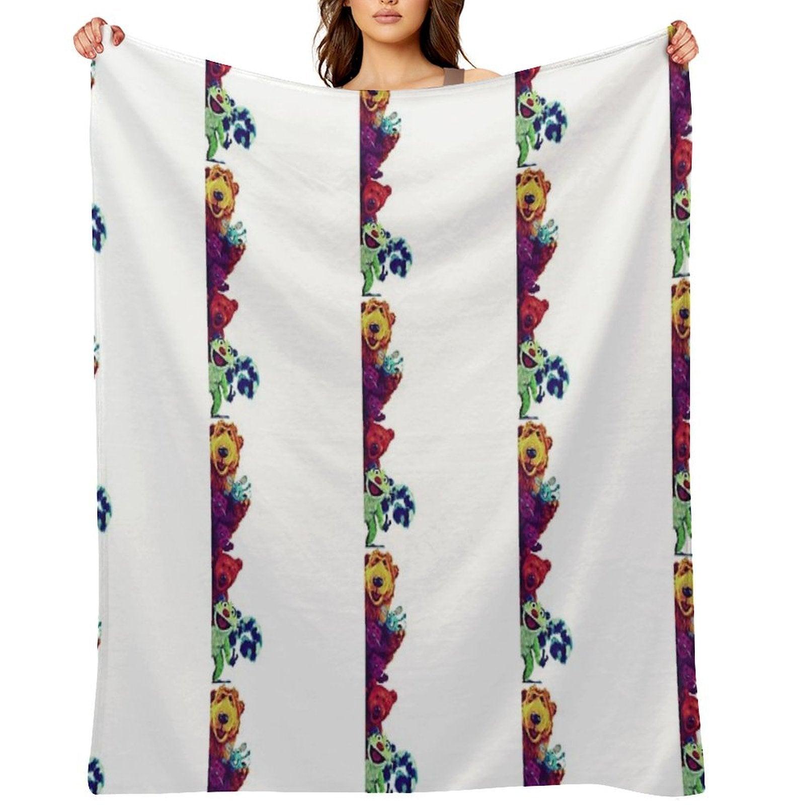 Bear In The Big Blue House - Bear And Friends Throw Blanket