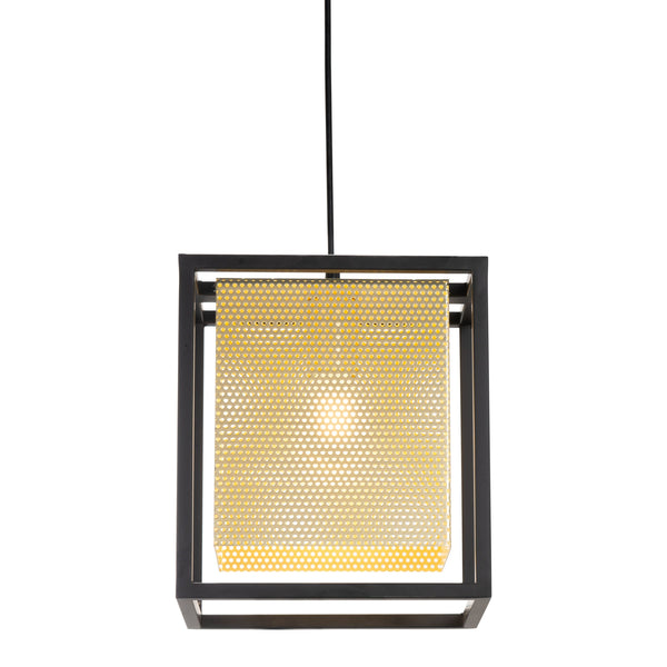 Yves Ceiling Lamp Gold & Black