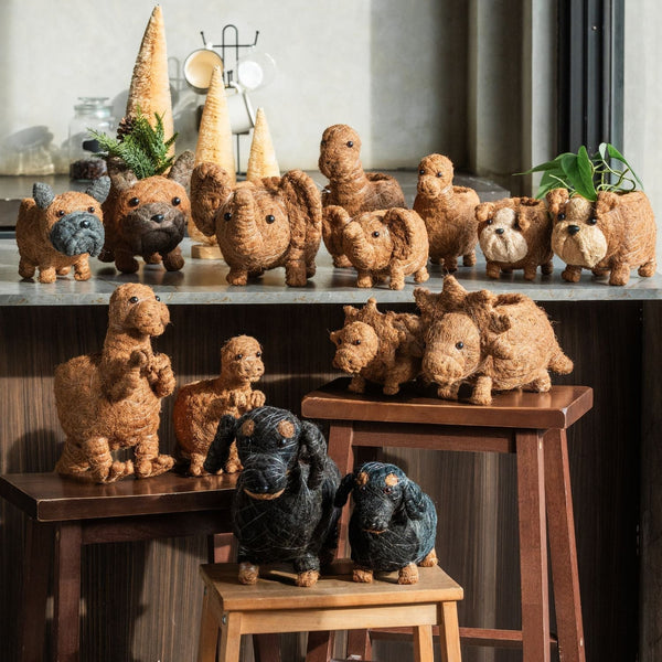 Baby English Bulldog Planter